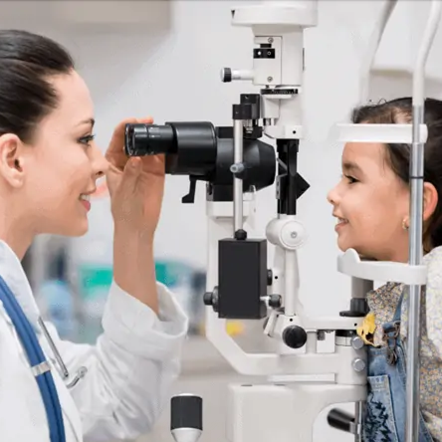 pediatric eye exam in Hilliard